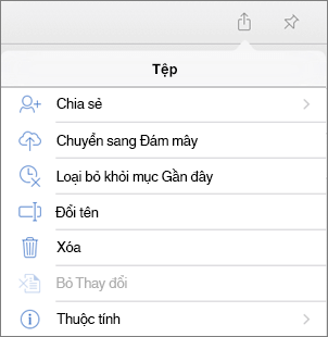 Menu tệp