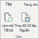 Làm mới PivotTable