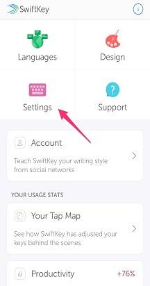 SwiftKey-Settings