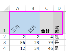 以各種角度旋轉的文字列。