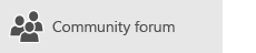Palīdzības saņemšana no Office 365 kopienas forumiem
