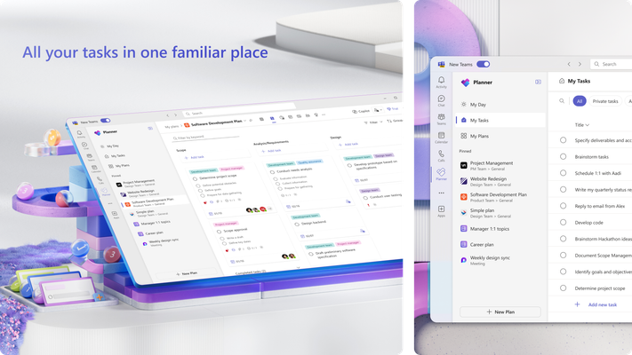 The new Planner app in Microsoft Teams