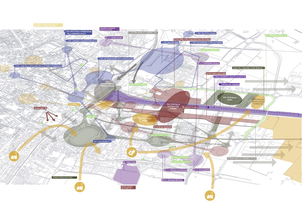 Map of policies. Image (c) MultiLab