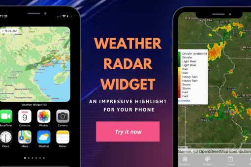 Weather Radar widget for Iphone (IOS)