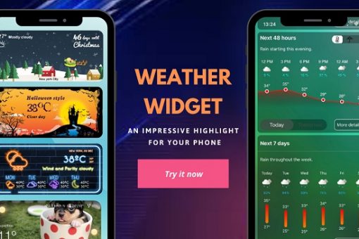 10 weather widget for weather in iOS 14 for iPhone and iPad