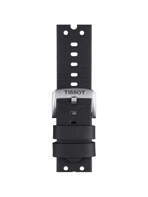 Tissot czarny pasek skórzany 22 mm