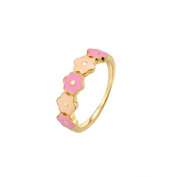 Lala x Picky Pica Pierścionek Gold Daisy Ring PDL/PF450Z