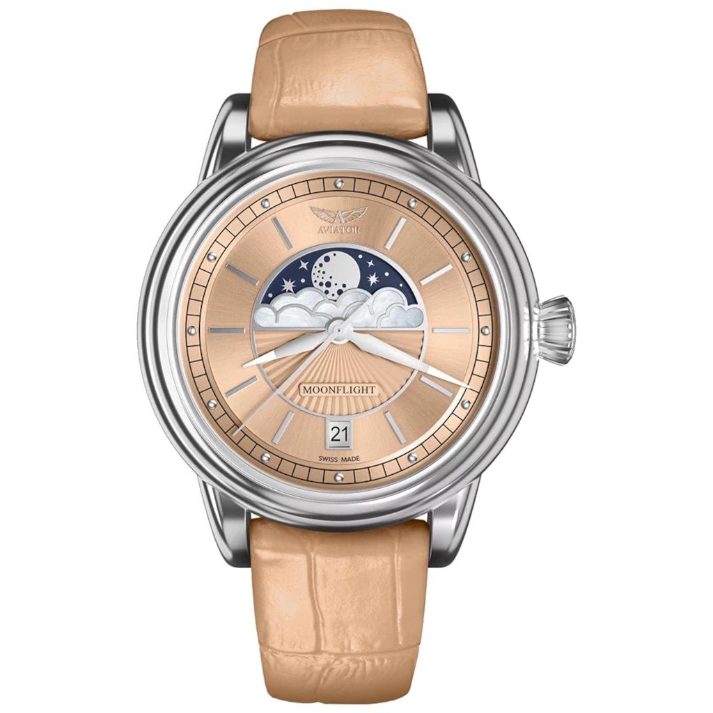 ZEGAREK AVIATOR SWISS MOONFLIGHT