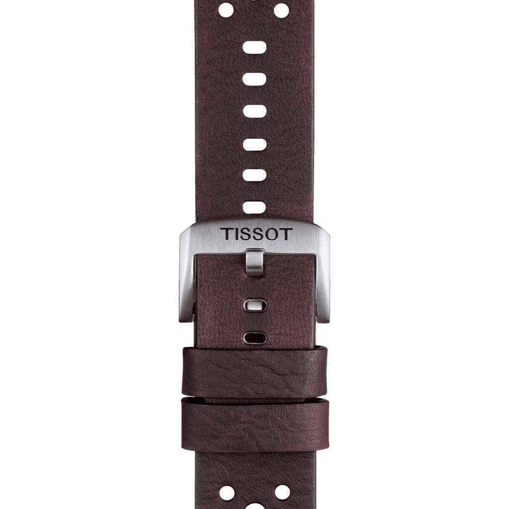 Tissot brązowy pasek skórzany 22 mm