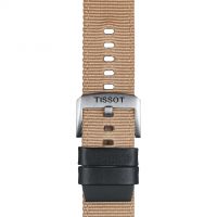 Tissot beżowy pasek materiałowy 22 mm