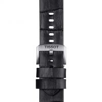 Tissot czarny pasek skórzany 22 mm