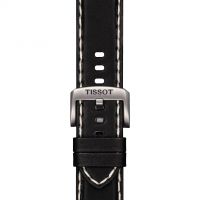 Tissot czarny pasek skórzany 22 mm