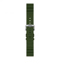 Silikonowy pasek khaki Tissot 22 mm