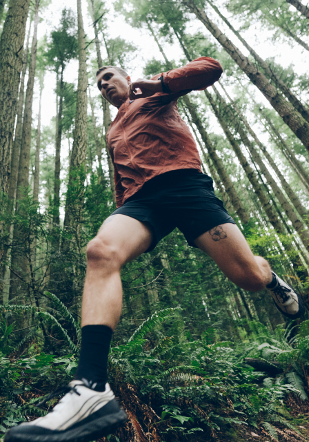 Runner On Nature Trail