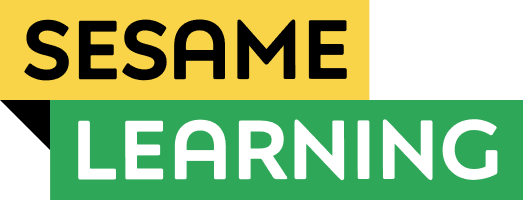 sesame learning logo stacked