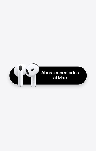 AirPods 4, Ahora conectados al Mac