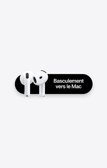 AirPods 4, Basculement vers le Mac