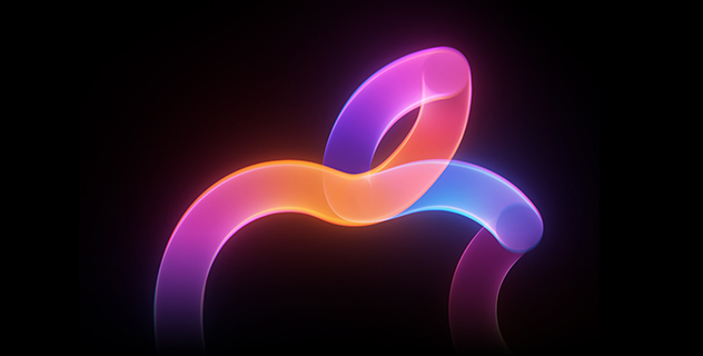 Colorful bubble letters spelling 'hello' spelled with six l’s in six different colors, echoing the headline 'brilliant' spelled with six l’s and representing the different colors of iMac.