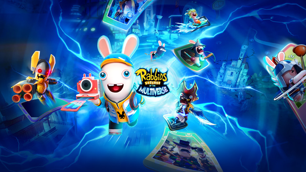 Et skjermbilde av Rabbids: Legends of the Multiverse fra Ubisoft.