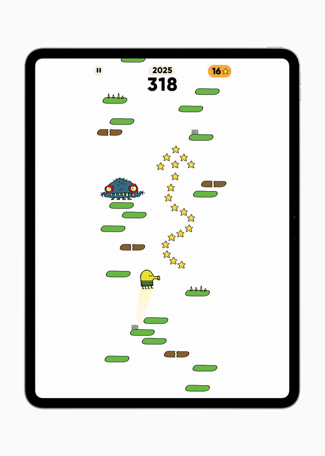 Doodle Jump 2+ by Lima Sky on iPad Pro.