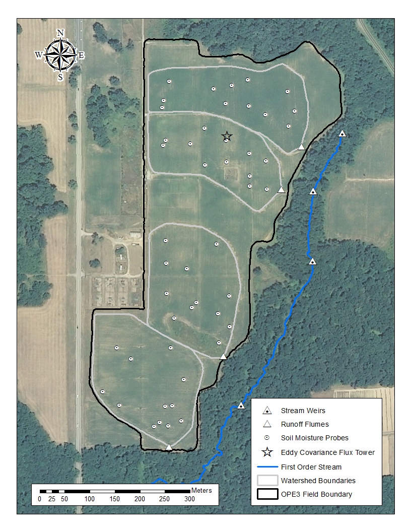 True color aerial photography of OPE3, Photo by Air Survey Corp.