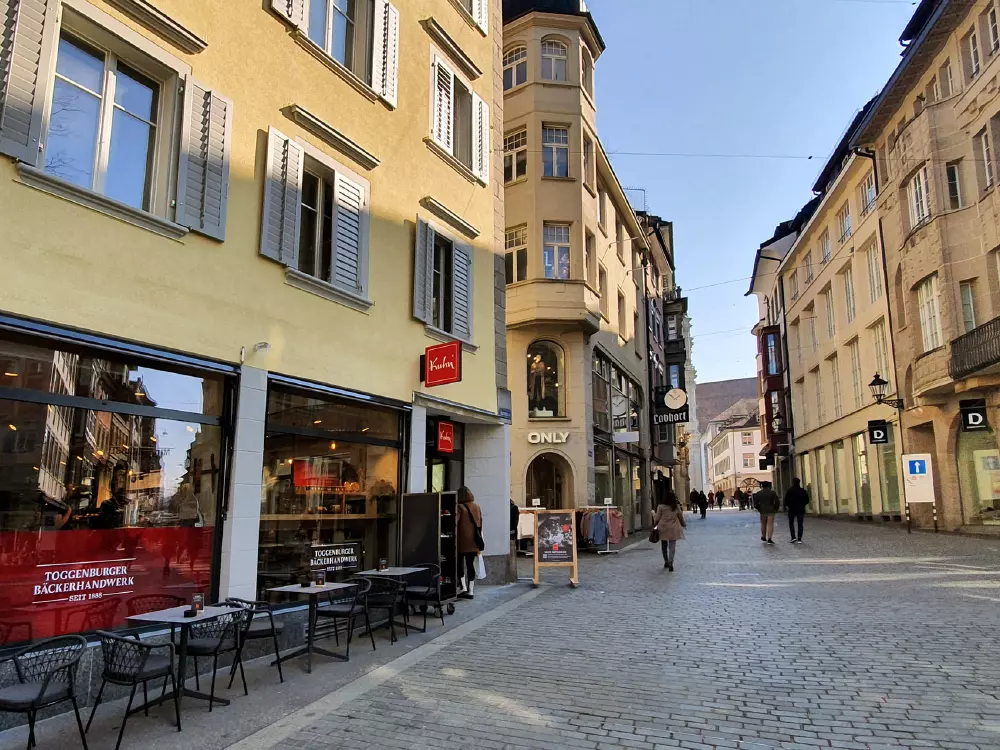 St.Gallen, Marktgasse - Kuhn Back & Gastro AG