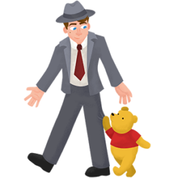 disney christopher robin sticker