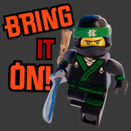 Warner Bros Ninjago Messaging Sticker