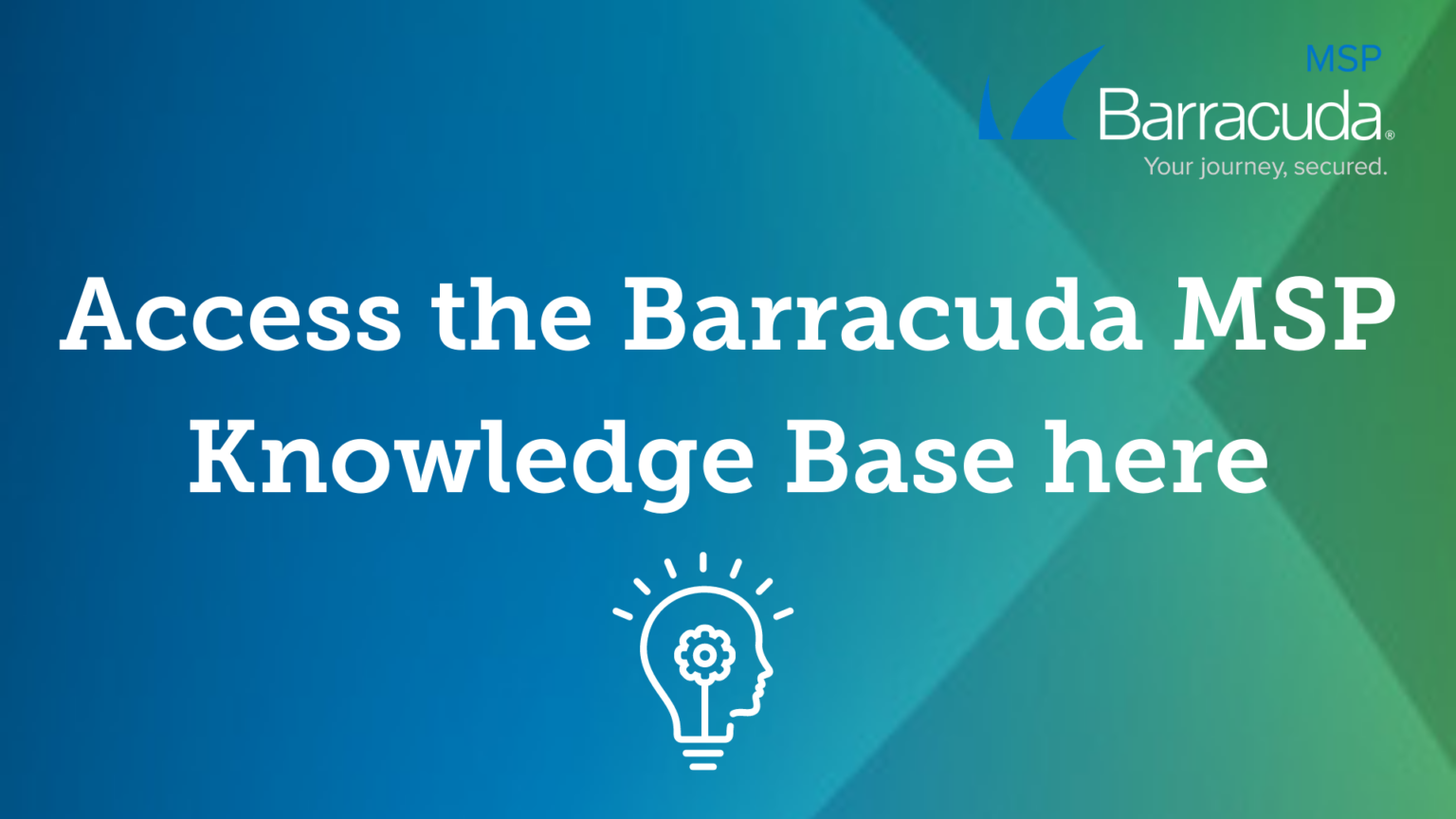 Access the Barracuda MSP Knowledge Base