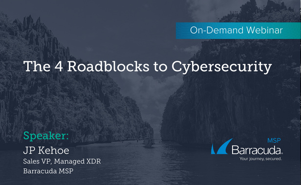 The 4 Roadblocks to Cybersecurity