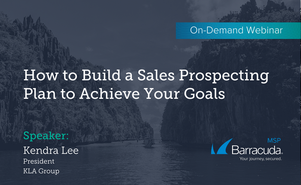 How to Build a Sales Prospecting Plan to Achieve Your Goals