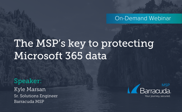 The MSP’s key to protecting Microsoft 365 data