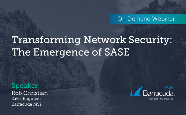 Transforming Network Security: The emergence of SASE