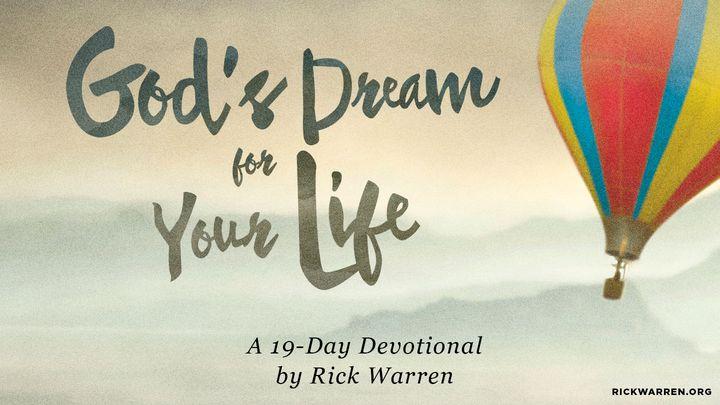 God's Dream For Your Life