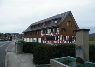 Umbau best. Riegelhaus und Umnutzung Scheune