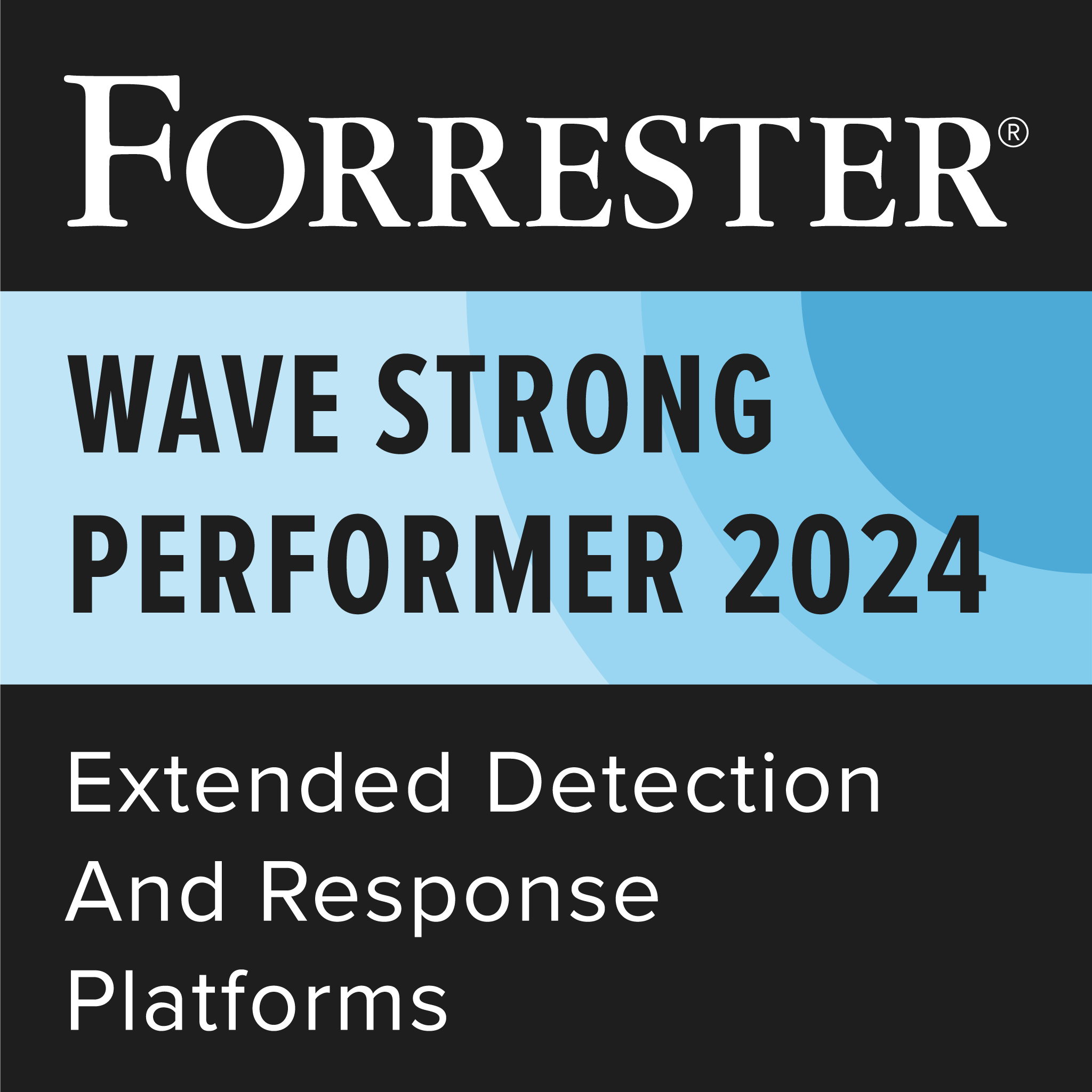 Forrester Wave - Strong Performer 2024 - EDR platforms