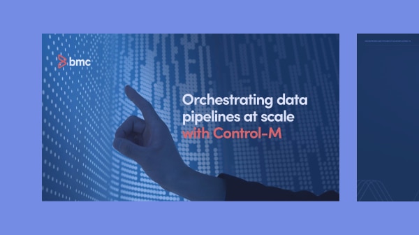 Orchestrating data pipelines at scale with Control-M