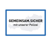 GEMEINSAM.SICHER mit unserer Polizei - zur Homepage - öffnet in einem neuen Fenster