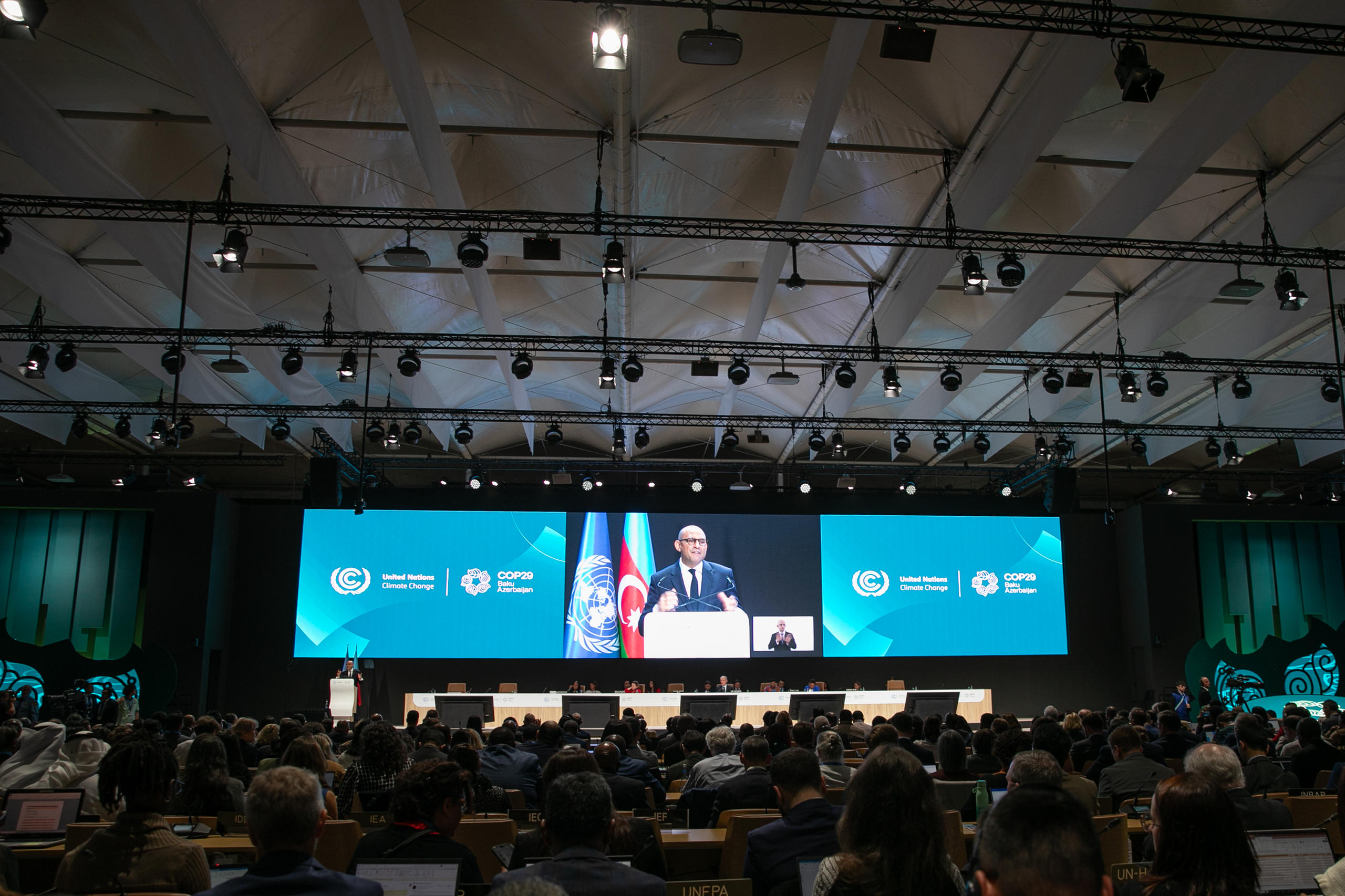 Eröffnung der Weltklimakonferenz (COP29) am 11. November 2024 in Baku, Aserbaidschan