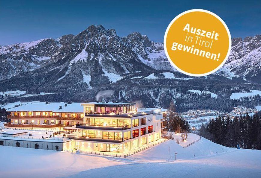 Auszeit im Kaiserhof Ellmau in Tirol gewinnen