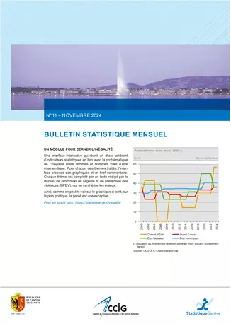 Bulletin statistique mensuel - Novembre 2024