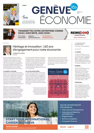 Genève Économie No1 - Février 2025