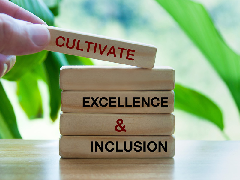 Cultivate excellence and inclusion