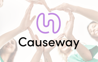 causeway logo in hand heart