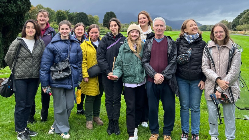 Study visit of the Ukrainian delegation to the Council of Europe Quality Labelled KDYS Youth Centre in Killarney, Ireland