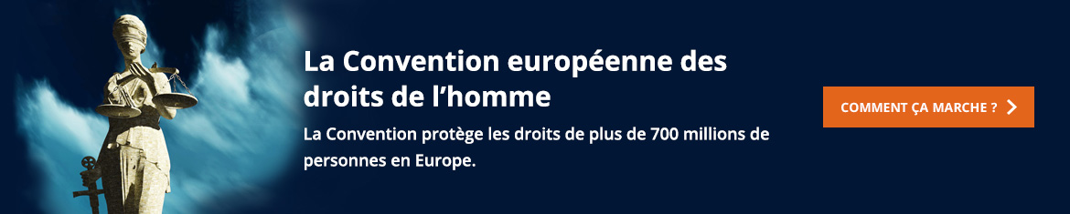 La Convention européenne des droits de l'homme - comment ça marche ?