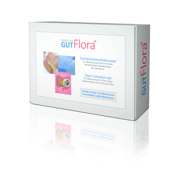 Produktverpackung Gutflora Darmflora Test