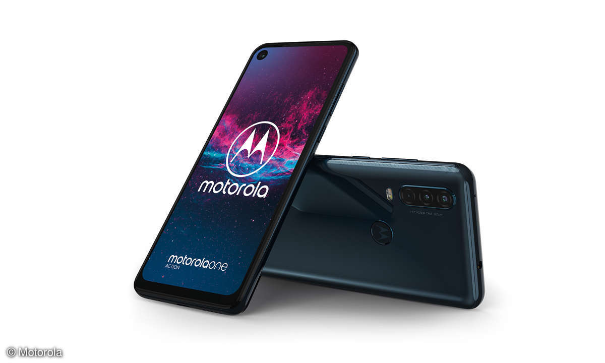 Motorola One Action Denim Blue