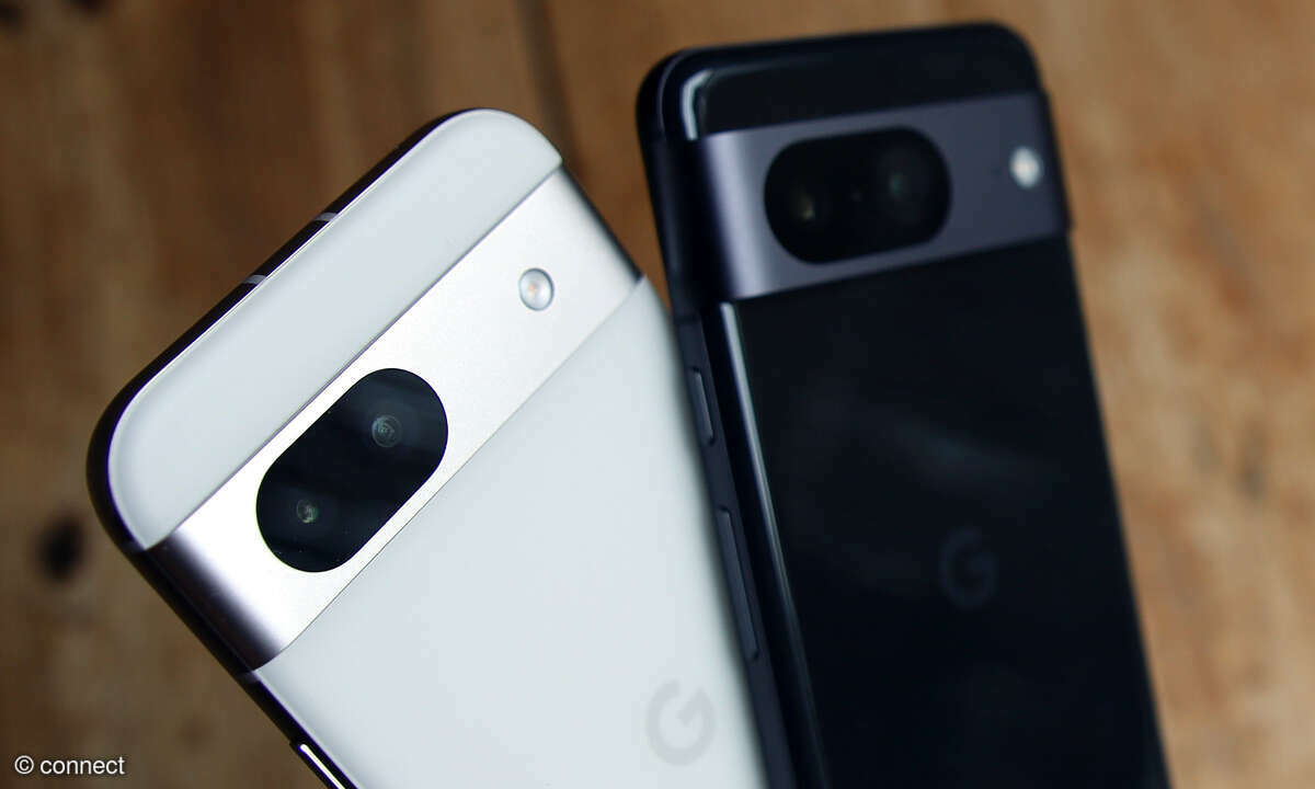 Google Pixel 8a Test Vergleich mit Pixel 8 Rückseite