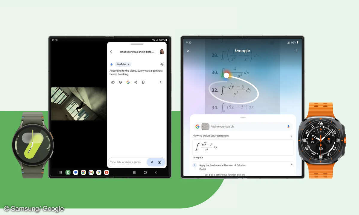 4 neue Google-Features auf neuen Samsung Geräten